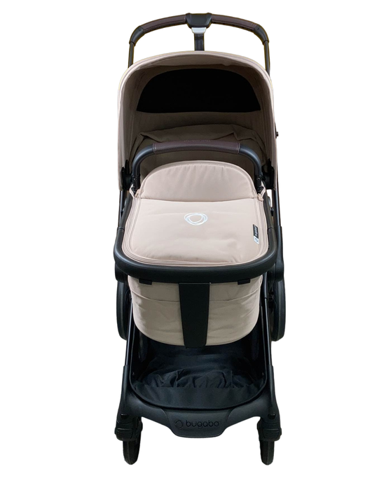 Shop Bugaboo Fox 5 Stroller, 2023, Black Frame, Desert Taupe at Goodbuygears