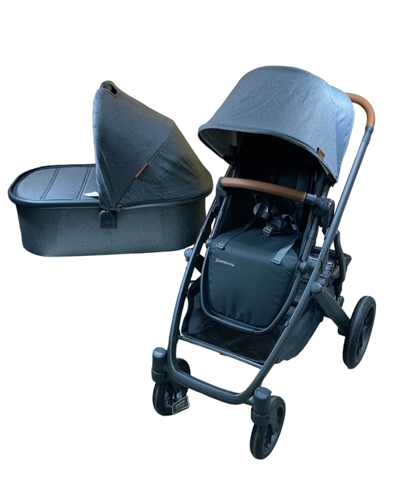 Shop UPPAbaby VISTA V2 Stroller, 2023, Greyson (Charcoal Melange) at Goodbuygears