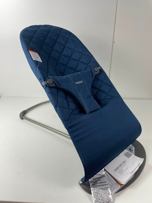 Shop BabyBjorn Bouncer Bliss, Midnight Blue, Cotton at Goodbuygears