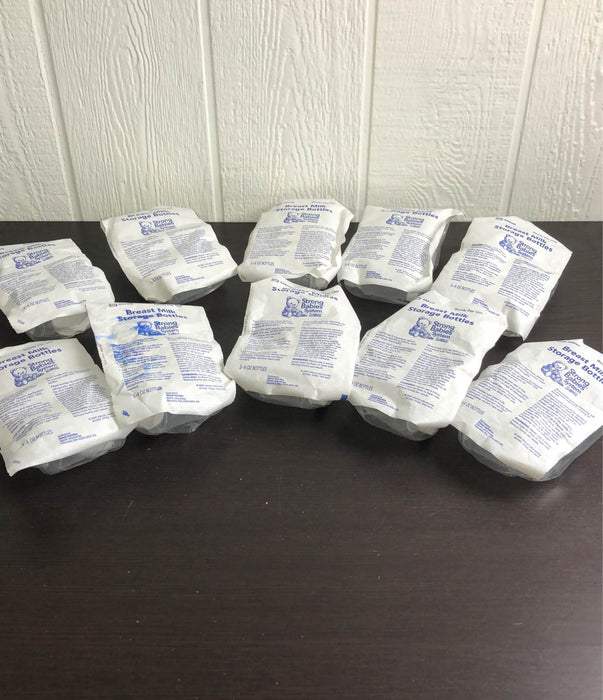 used Abbott CustomFeed Breastmilk Storage Bottles