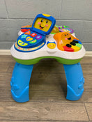 secondhand Fisher Price Laugh & Learn Learning Table, Friends Musical Table 