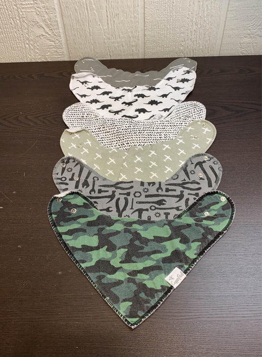 used Copper Pearl Bandana Bibs 6-Pack