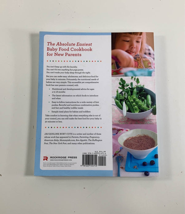 secondhand Rockridge Press Fast and Fresh Baby Food Cookbook