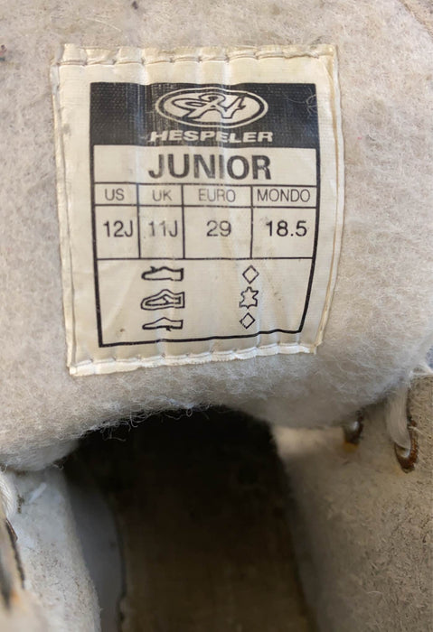 Shop Hespeler Junior Figure Skates, Size 12J at Goodbuygears