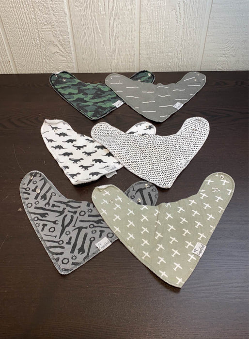 secondhand Copper Pearl Bandana Bibs 6-Pack
