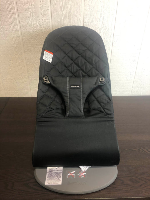 Shop BabyBjorn Bouncer Bliss, Anthracite, Cotton at Goodbuygears