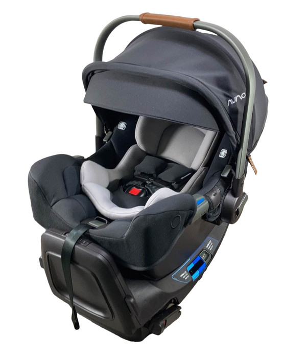 Shop Nuna PIPA rx Infant Car Seat with RELX Base, 2023, Caviar at Goodbuygears