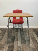 used Artco Bell Four Leg Combo Desk