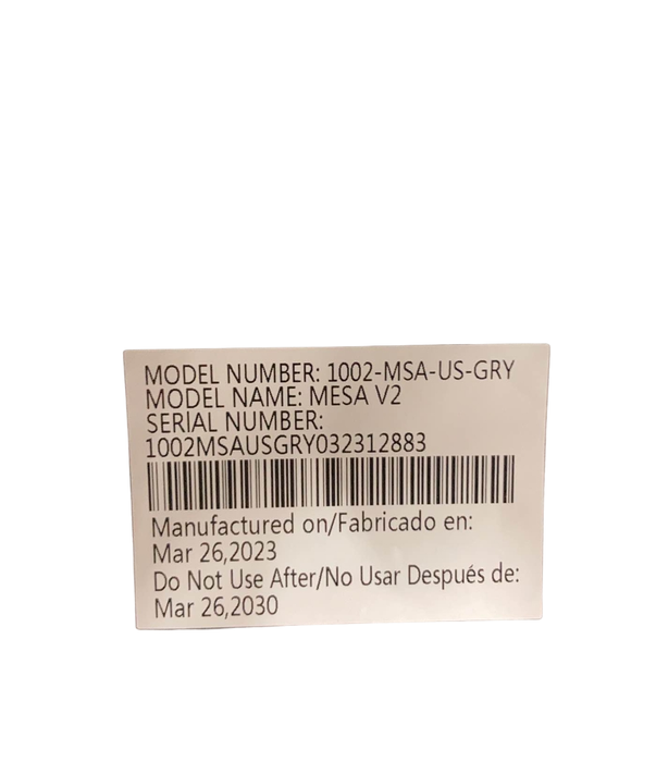 Shop UPPAbaby MESA V2 Infant Car Seat, 2023, Greyson (Charcoal Melange Merino Wool) at Goodbuygears