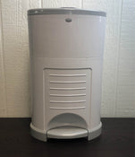 secondhand Diaper Dekor Classic Diaper Pail, White