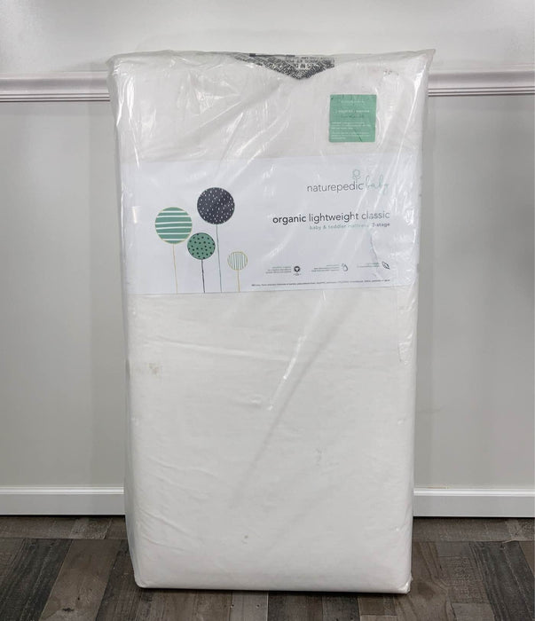 Shop Naturepedic Organic Lightweight Classic Crib 2-Stage Natural Mattress at Goodbuygears