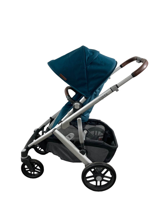 Shop UPPAbaby VISTA V2 Stroller, Finn (Deep Sea) at Goodbuygears