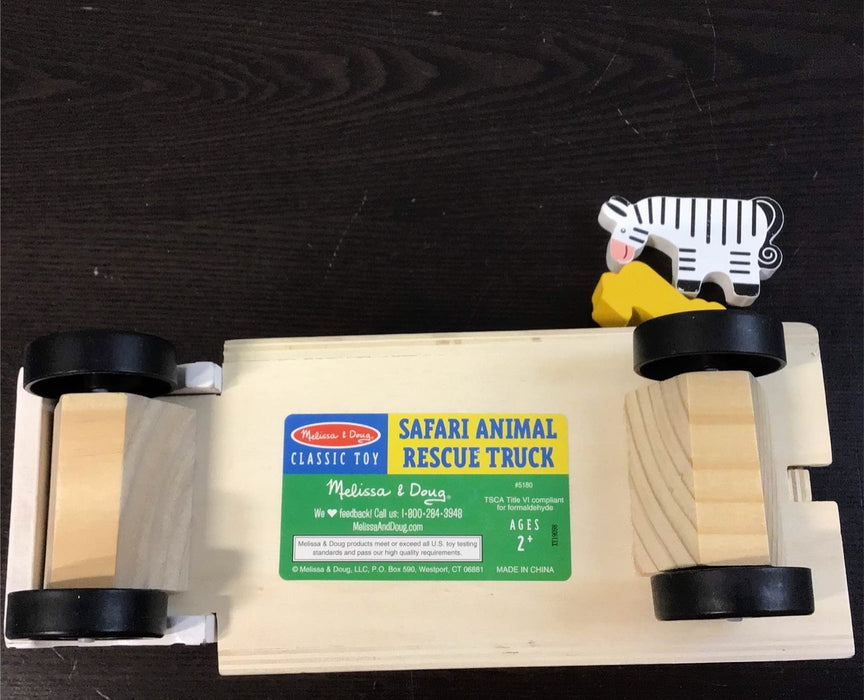 used Melissa & Doug Safari Animal Rescue Truck