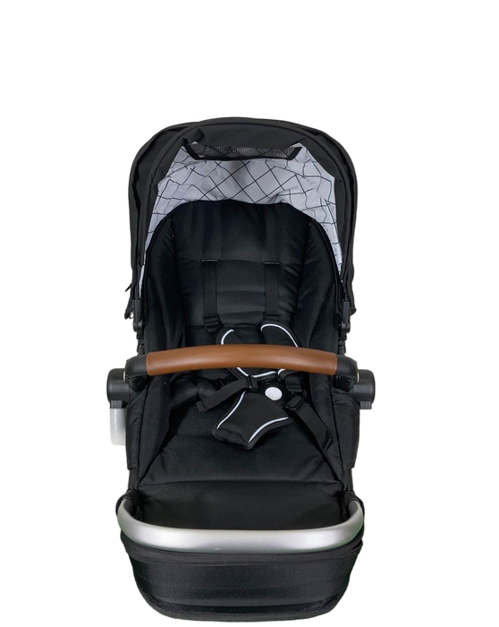 Shop Mockingbird 2nd Seat Kit 2.0, Silver with Penny Leather, Black, Windowpane at Goodbuygears