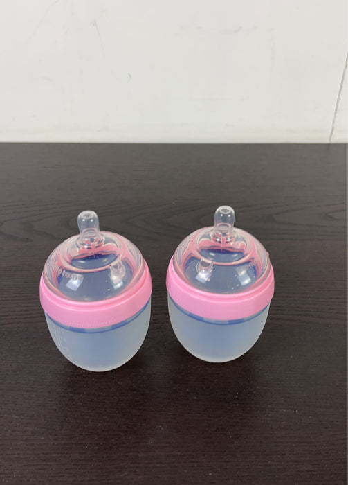 secondhand Comotomo Baby Bottle Bundle, Pink