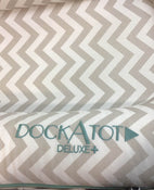 Shop DockATot Deluxe+ Dock, Silver Lining (Chevron) at Goodbuygears