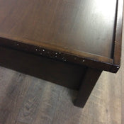 Pottery Barn Kids Activity Table with Storage Carts, In chocolate