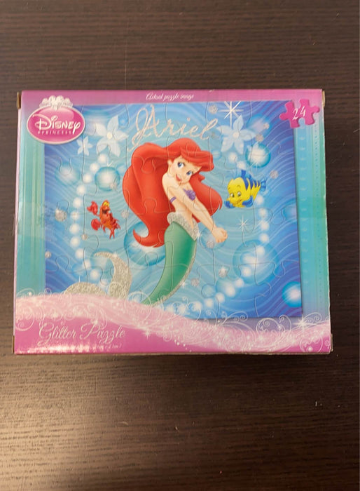 secondhand BUNDLE Disney Princess Glitter Puzzles