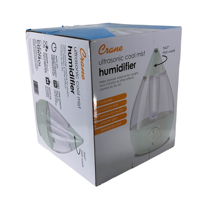 Shop Crane Ultrasonic Cool Mist Humidifier, Mint at Goodbuygears