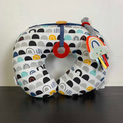 used Boppy Prop & Play, Black White & Rainbow