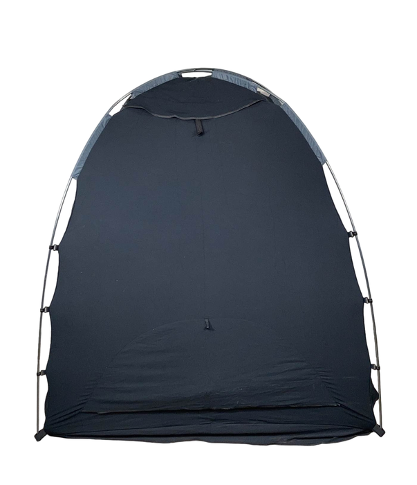 Shop SlumberPod 3.0 Sleep Canopy with Fan, Black with Gray Accents at Goodbuygears