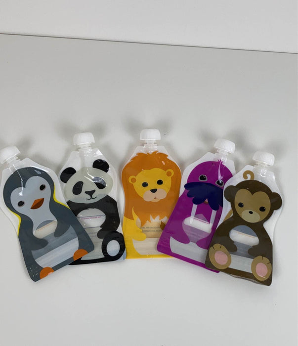 Shop Squooshi Reusable Food Pouches 5 oz-6 Count at Goodbuygears