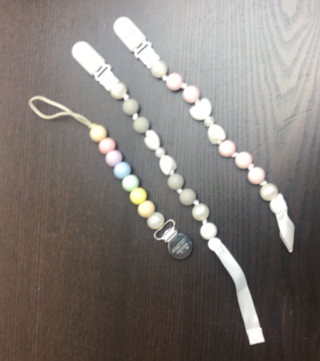 used BUNDLE Pacifier Clips