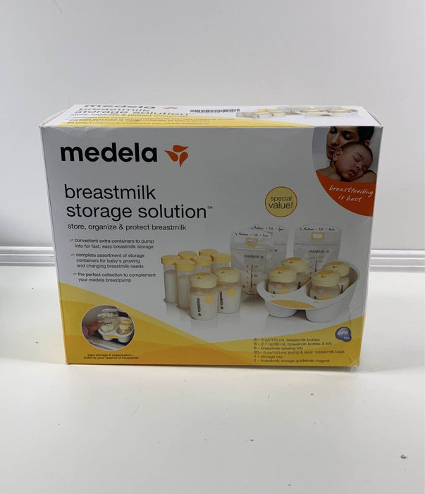 used Medela Breast milk Storage Solution