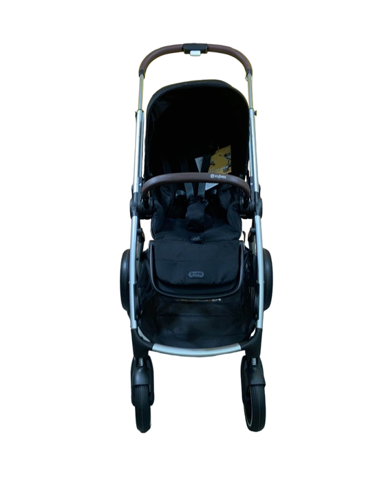Shop Cybex Gazelle S Modular Stroller, Silver Frame, Moon Black, 2023 at Goodbuygears