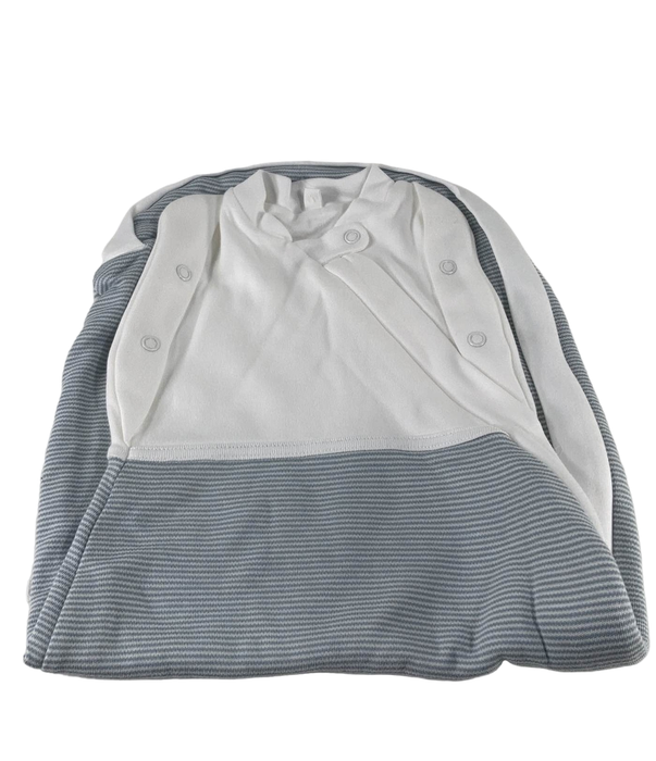 Shop MORI Newborn Swaddle Sack, Blue Stripe at Goodbuygears