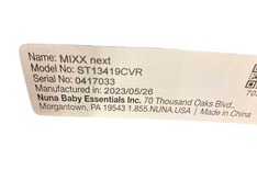 Shop Nuna MIXX Next Stroller, 2023, Caviar at Goodbuygears