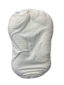 used Snuggle Me Organic Sensory Infant Lounger with Cover, Natural