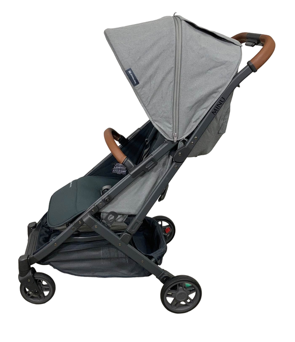 Shop UPPAbaby MINU V2 Stroller, 2022, Greyson (Charcoal Melange) at Goodbuygears