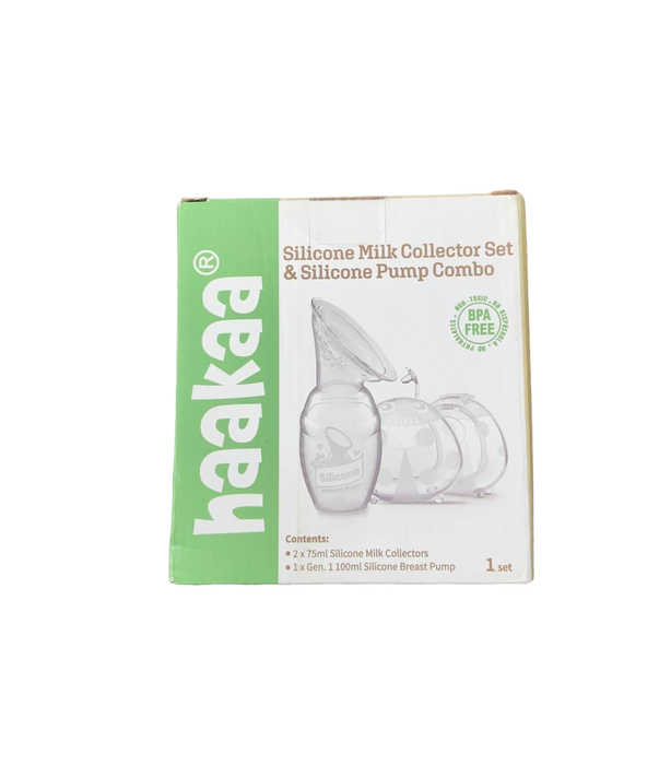 used Haakaa Silicone Pump And Milk Collector Set Combo