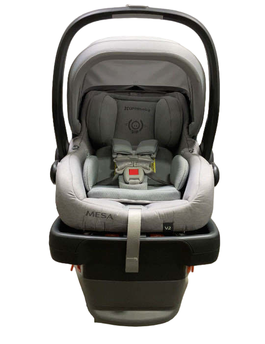 Shop UPPAbaby MESA V2 Infant Car Seat, Stella (Grey Melange), 2022 at Goodbuygears