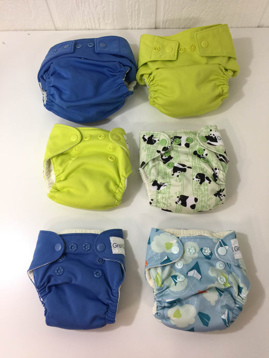 used GroVia All In One Cloth Diapers