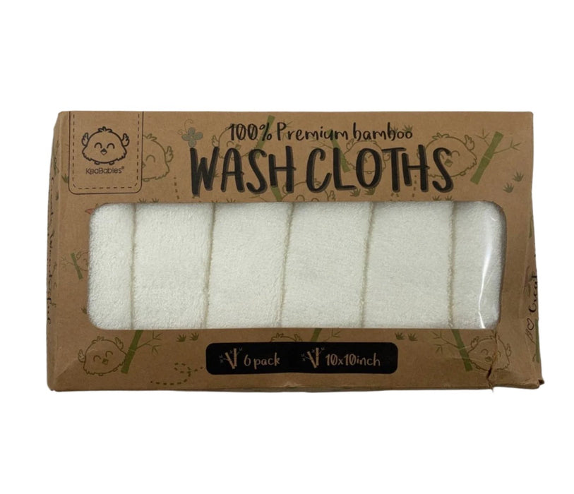 used KeaBabies Bamboo Washcloths