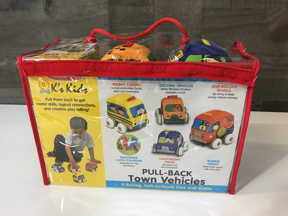 Melissa & Doug K’s Kids Pull-Back Vehicle Set