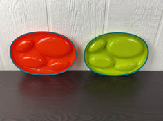 secondhand BUNDLE Feeding Accessories, Boon divided plates