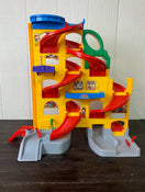 used Fisher Price Little People Wheelies Stand n Play Raceway