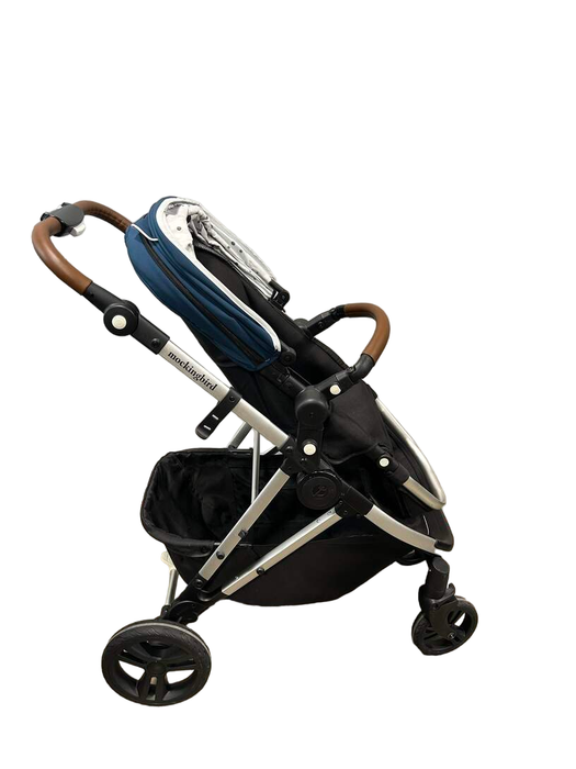 Shop Mockingbird Single Stroller, 2020, Sea, Watercolor Drops, Silver With Penny Leather at Goodbuygears