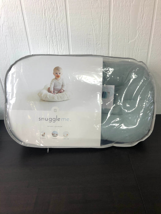 Shop Snuggle Me Organic Infant Lounger, Slate at Goodbuygears