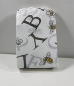 Shop Burt's Bees Baby Organic Cotton Jersey Fitted Crib Sheet, Alphabet Bee at Goodbuygears