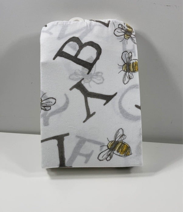 Shop Burt's Bees Baby Organic Cotton Jersey Fitted Crib Sheet, Alphabet Bee at Goodbuygears