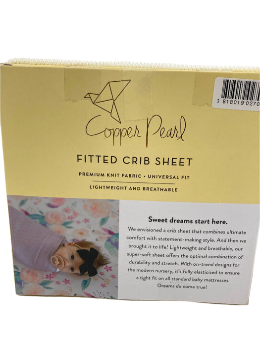 secondhand Copper Pearl Premium Knit Fitted Crib Sheet
