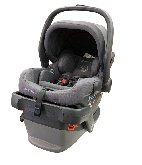 Shop UPPAbaby MESA V2 Infant Car Seat, 2023, Greyson (Charcoal Melange) at Goodbuygears