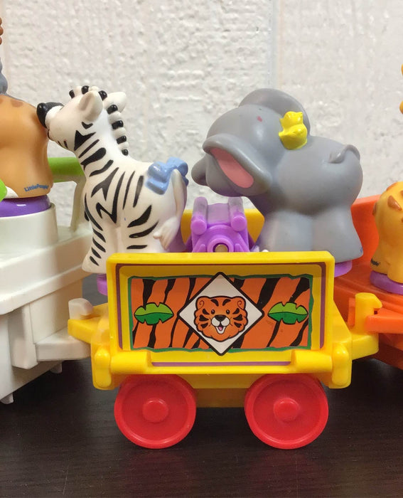 used Fisher Price Little People Musical Zoo Train