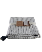 Shop Crane Baby Luxe Baby Blanket, White and Black Stitched Stripe at Goodbuygears