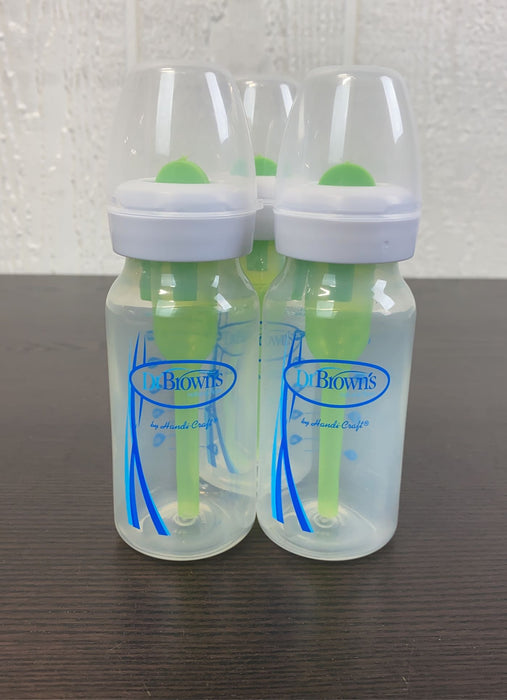 used Dr. Brown's Options 4oz Bottles, 3 Pack