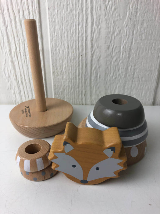 secondhand Pottery Barn Kids Woodland Baby Stackers, Fox